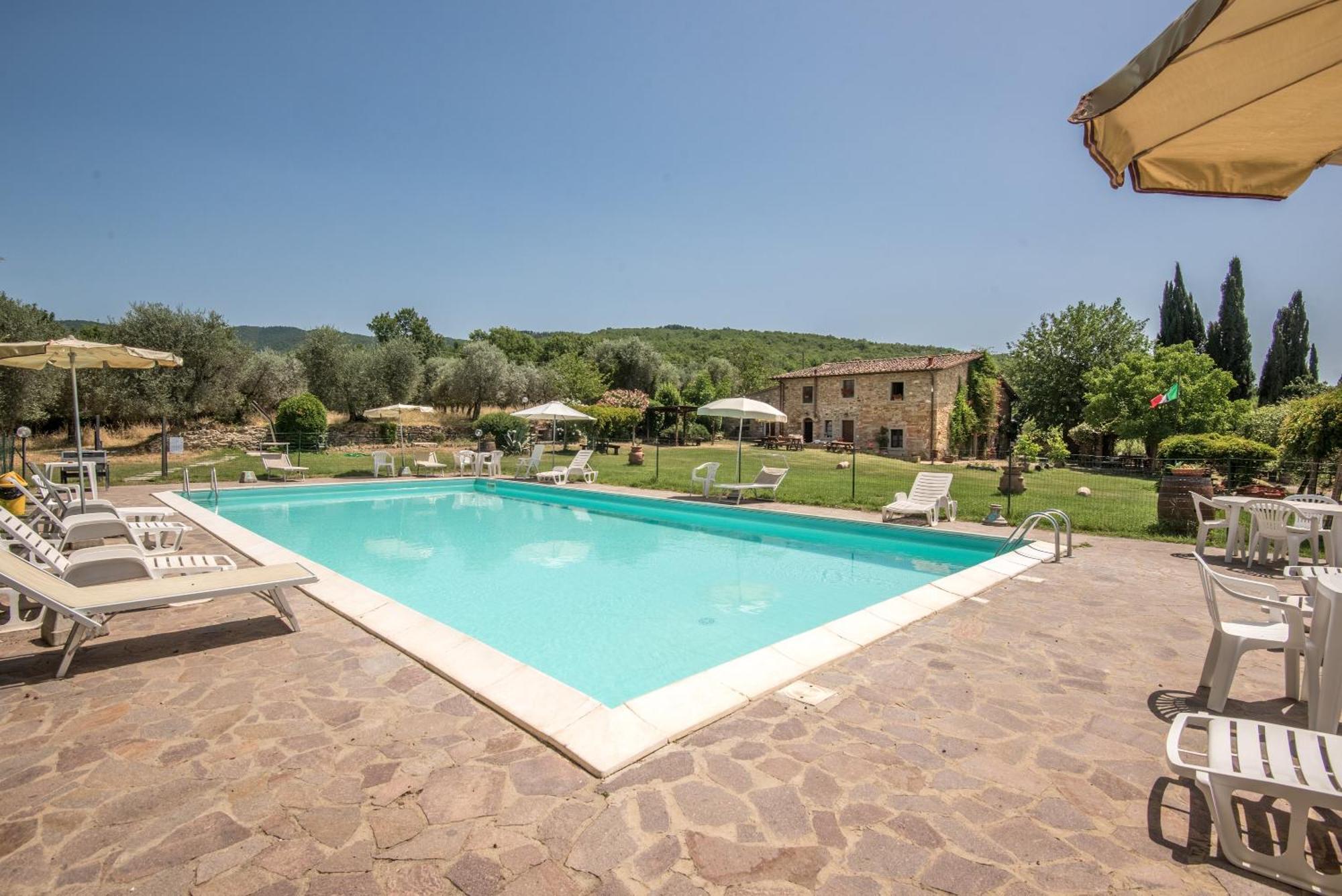 Poggio Primo - Trilocale Etrusco Villa Castiglion Fibocchi Dış mekan fotoğraf