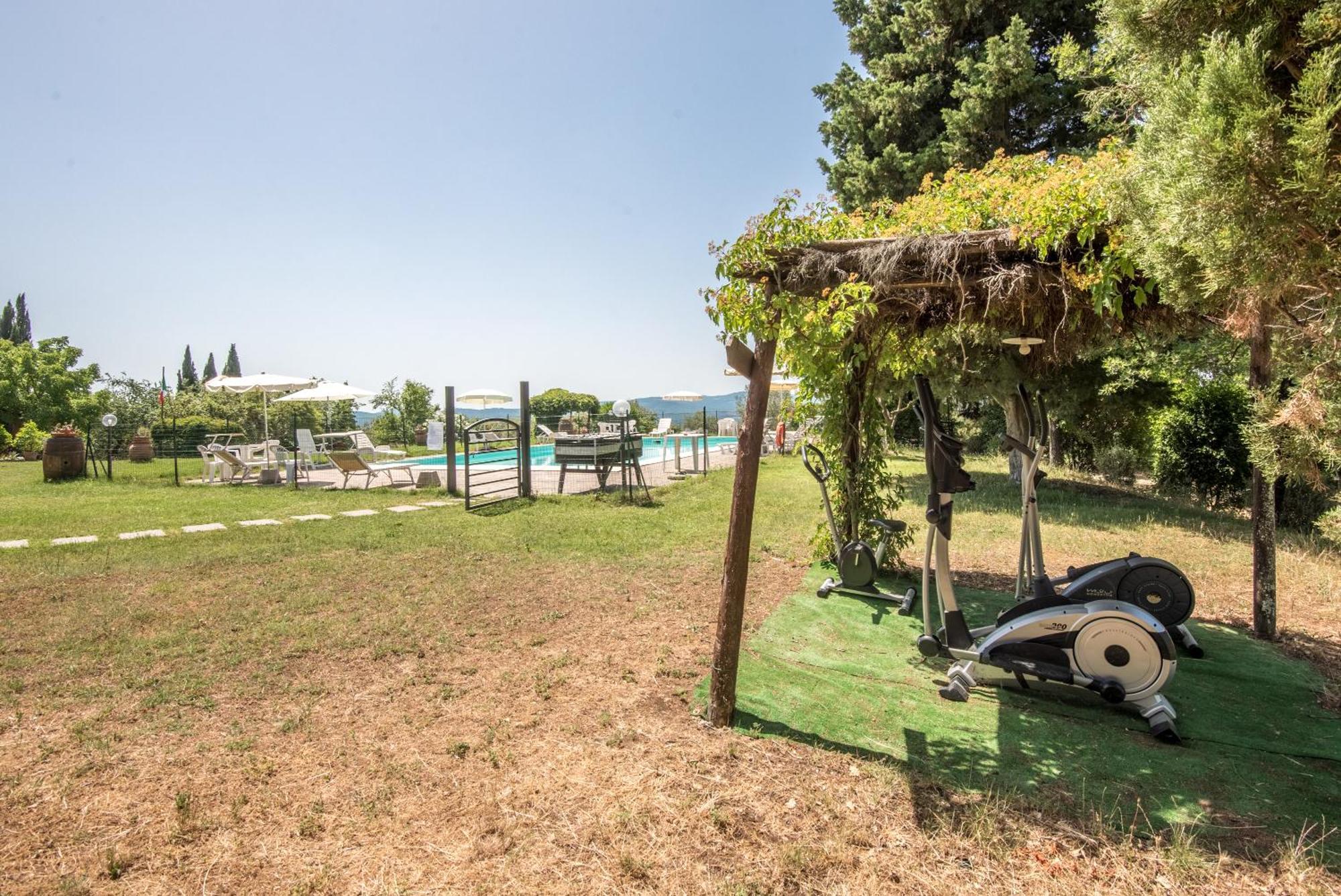 Poggio Primo - Trilocale Etrusco Villa Castiglion Fibocchi Dış mekan fotoğraf