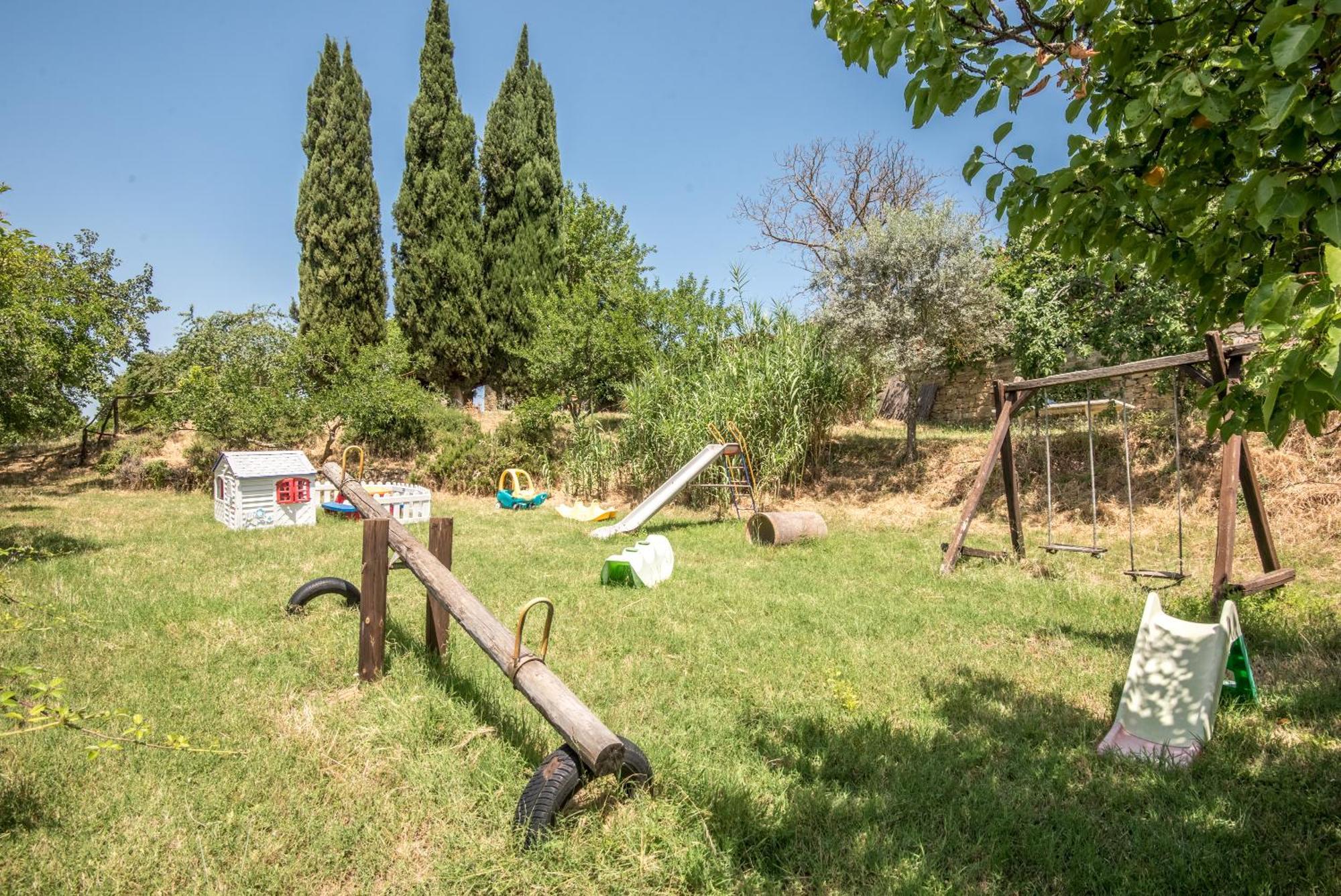 Poggio Primo - Trilocale Etrusco Villa Castiglion Fibocchi Dış mekan fotoğraf