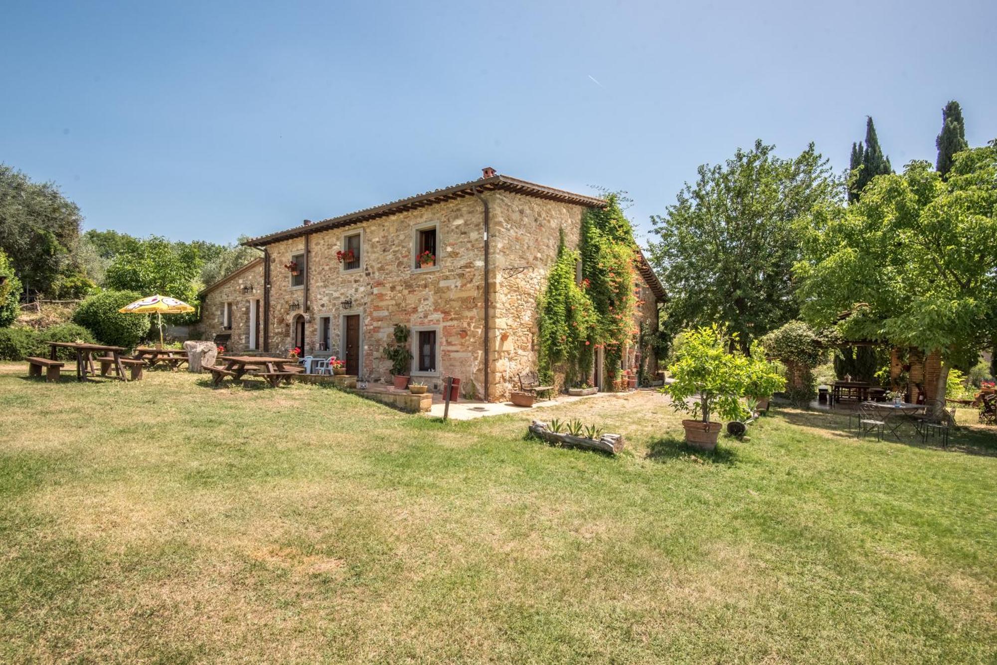 Poggio Primo - Trilocale Etrusco Villa Castiglion Fibocchi Dış mekan fotoğraf