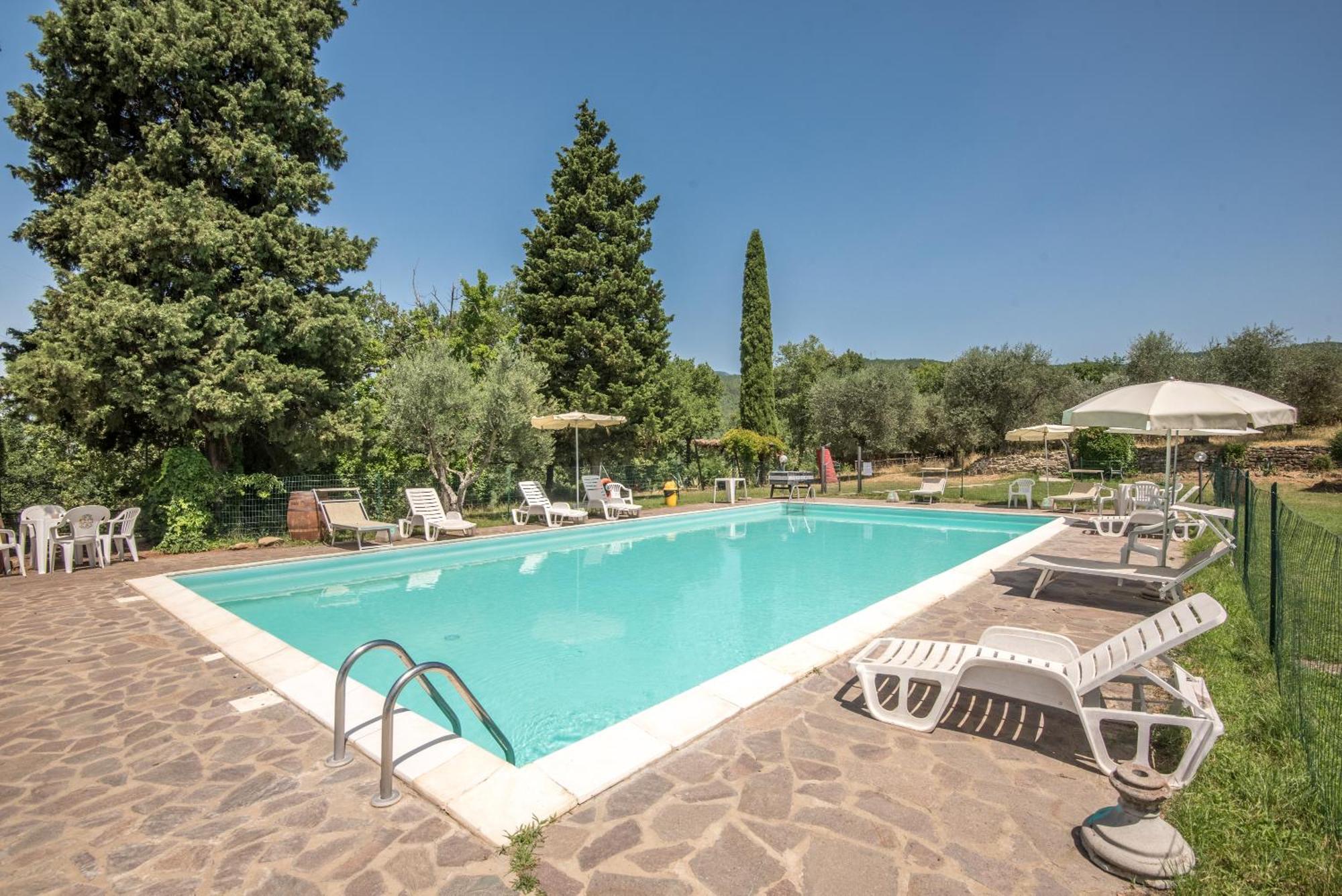 Poggio Primo - Trilocale Etrusco Villa Castiglion Fibocchi Dış mekan fotoğraf