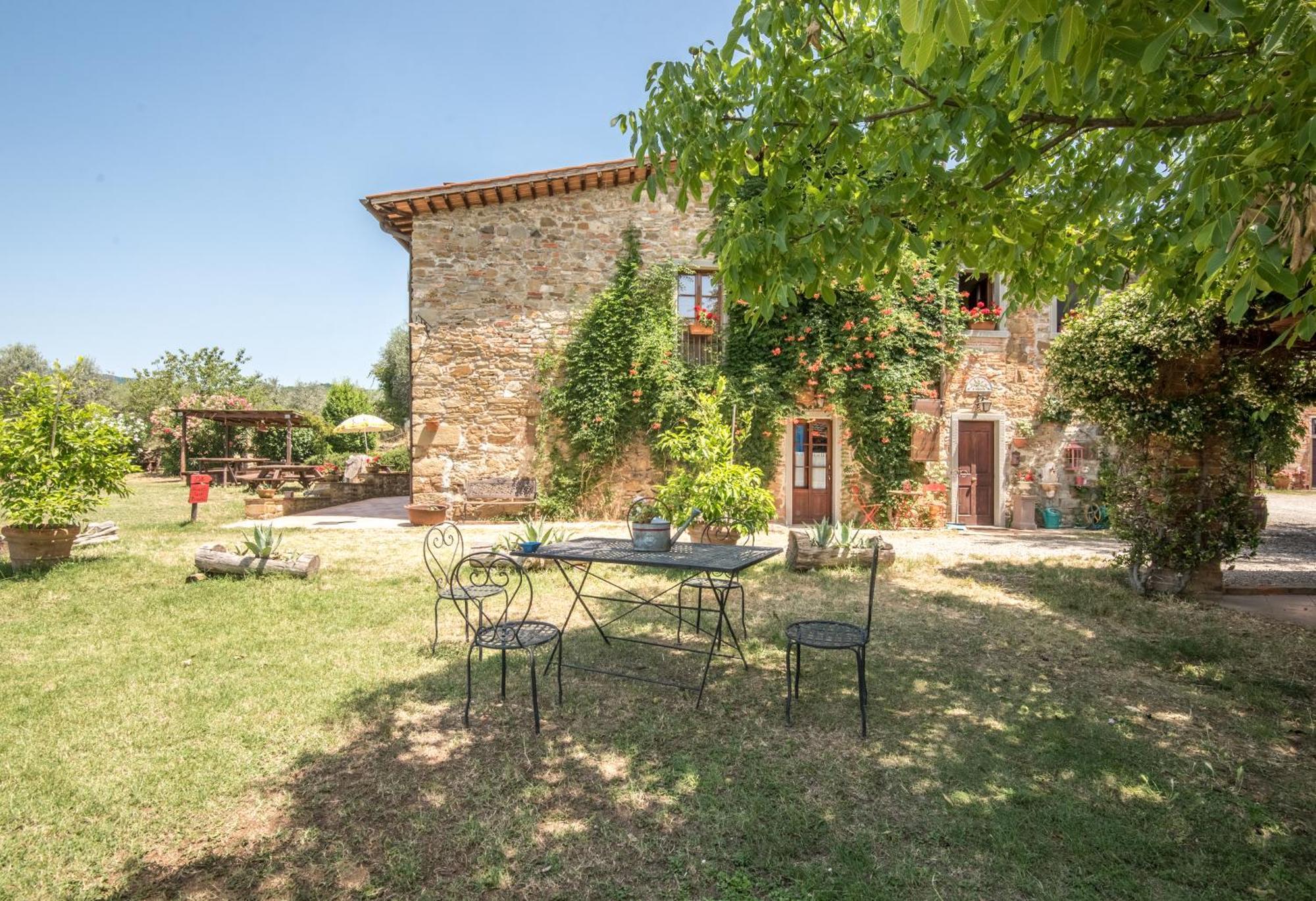 Poggio Primo - Trilocale Etrusco Villa Castiglion Fibocchi Dış mekan fotoğraf